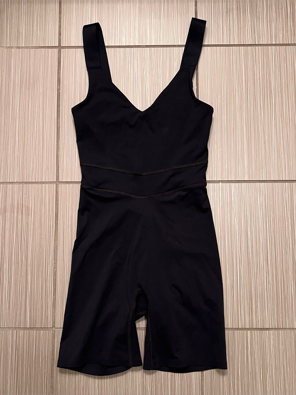 TEREZ Black Workout Bodysuit romper one piece short athletic XXS - Picture 5 of 9